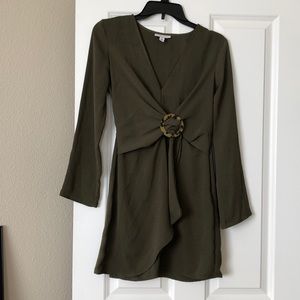 Topshop Faux Wrap Dress
